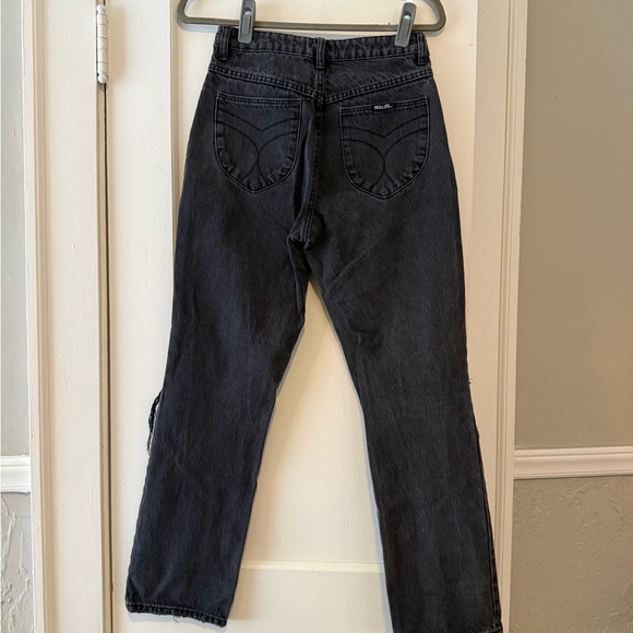 ROLLA'S High Rise Straight Jeans - Picture 2 of 6